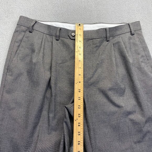 Ralph Ralph Lauren Dress Pants, Mens Size 36X30‎ Gray,Pleated - Picture 5 of 10
